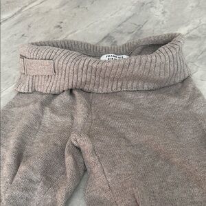 Frankie's Bikinis Taupe Wide Leg Pants